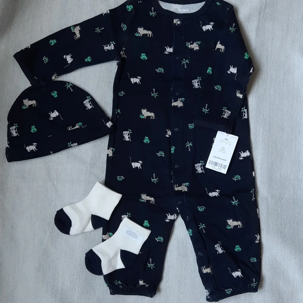 3 For $30. Take Me Home  navy blue set